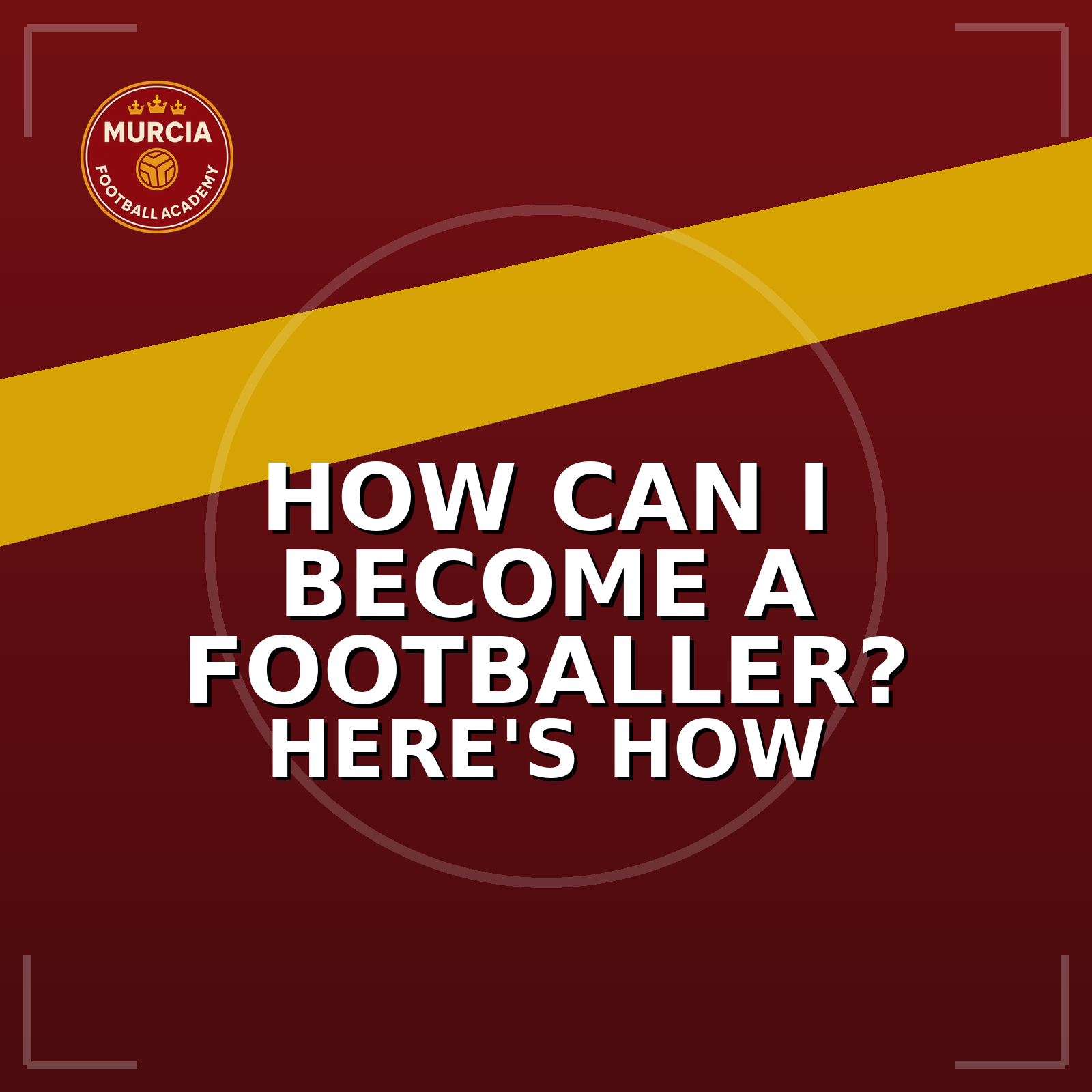 How can I become a footballer?
