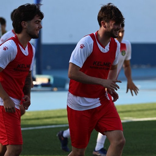 football players training together footballers who started late